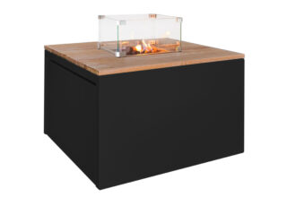 Easyfires Vuurtafel Cube vierkant (zwart)