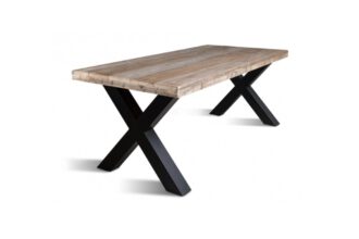 Steigerhouten tuintafel